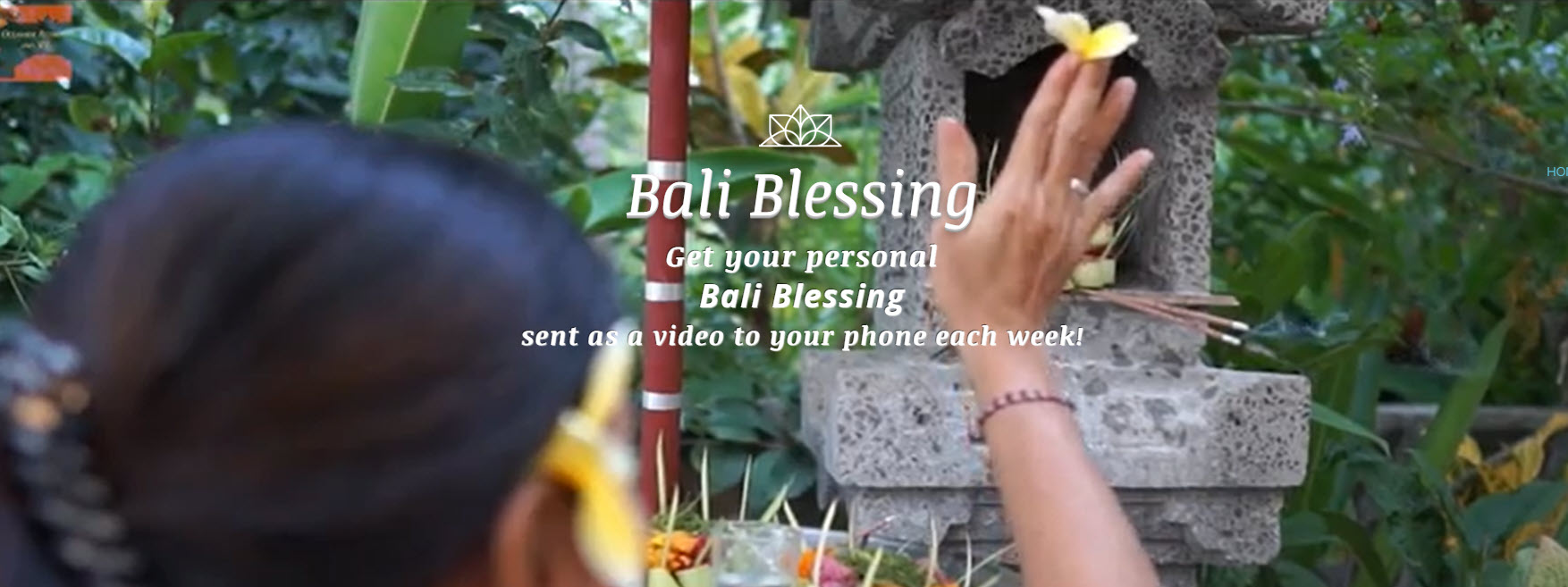 BALI BLESSING